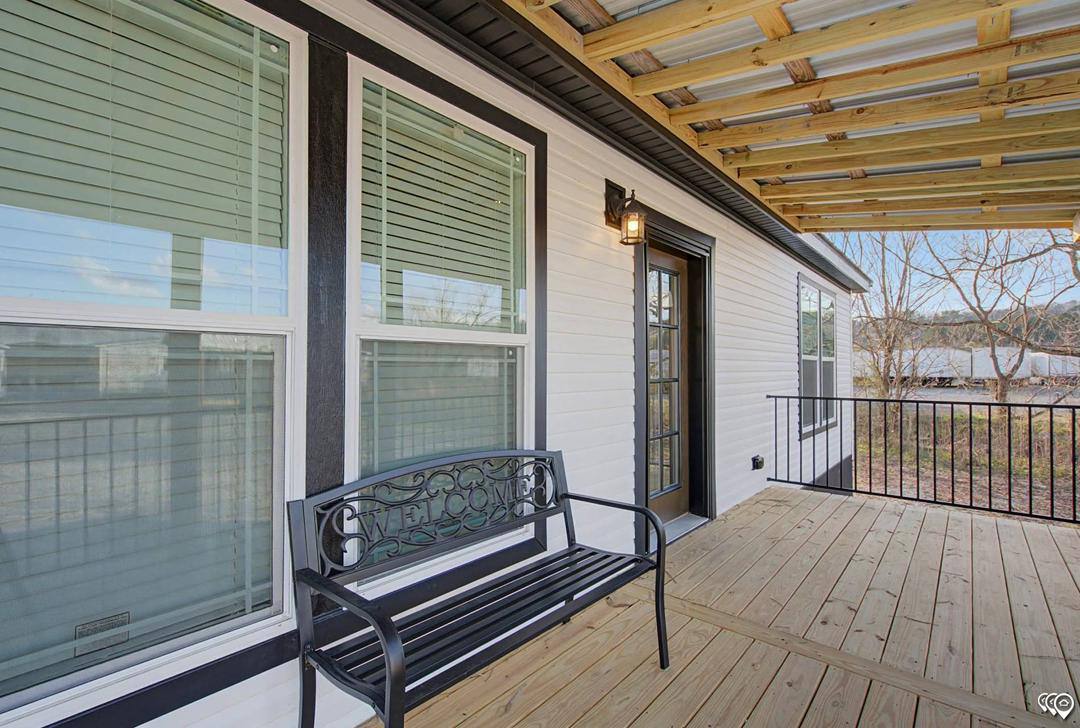 Quality mobile home exterior